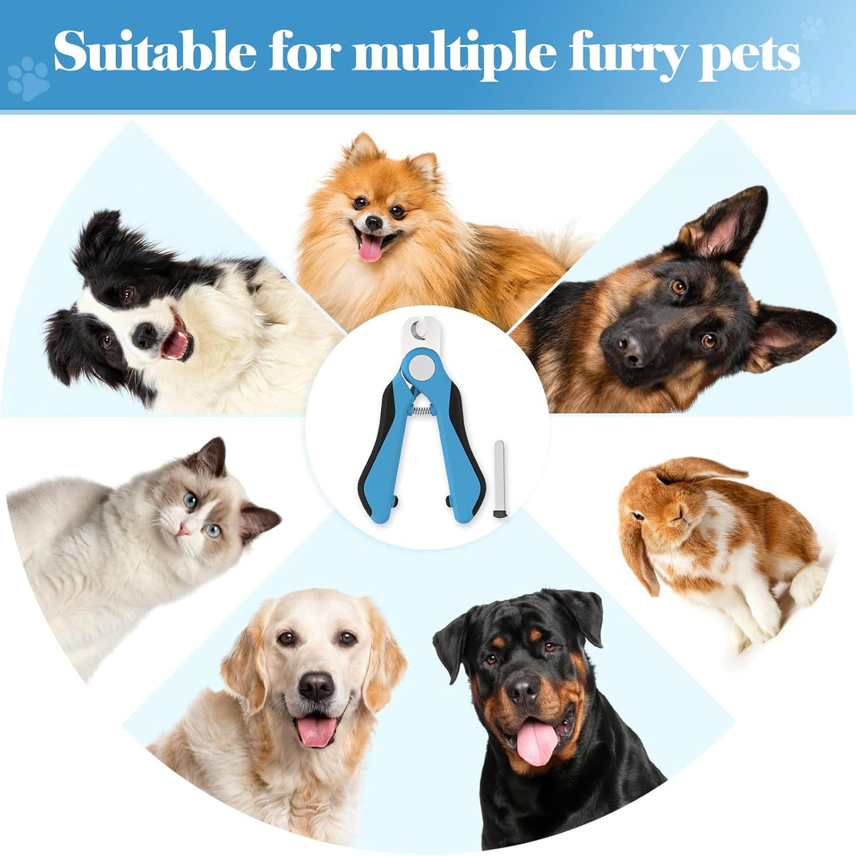 Heavy Duty Dog Nail Clippers and Trimmers
