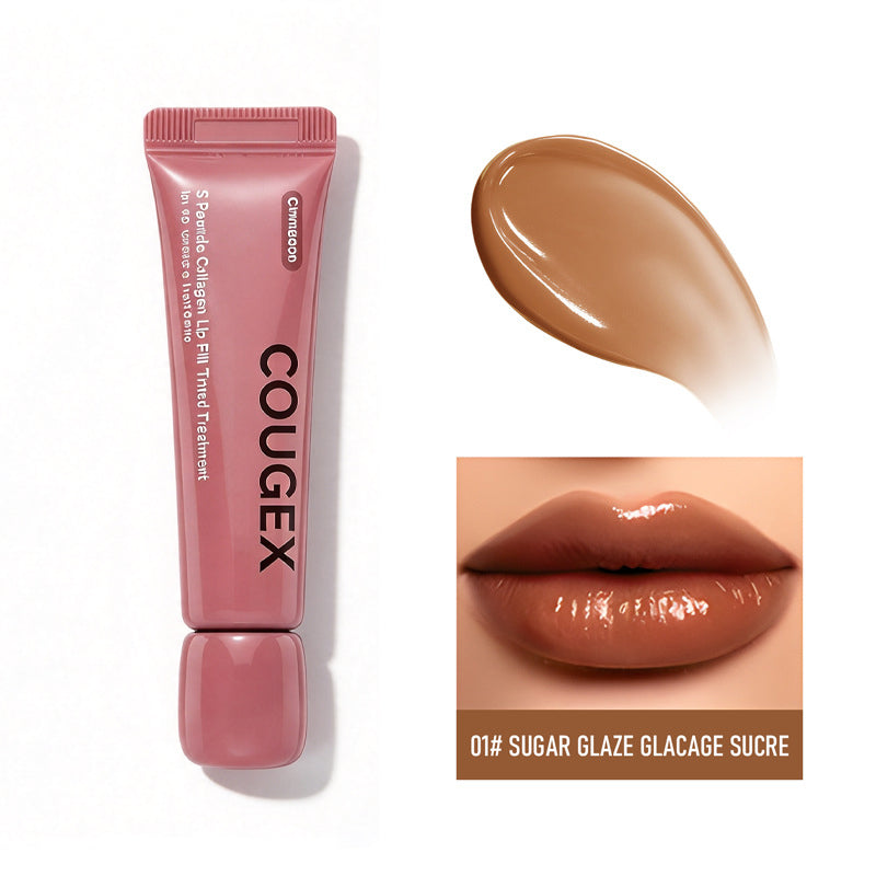 Cougex® 5-Peptide Collagen Lip Treatment – Plump, Smooth & Hydrate for Juicy Glossy Lips