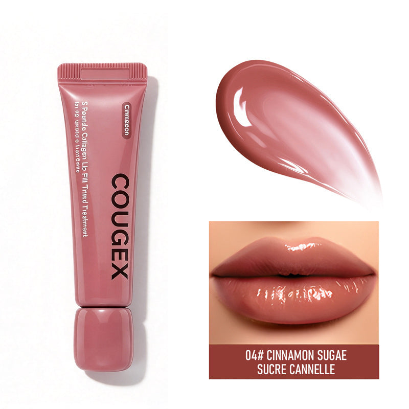 Cougex® 5-Peptide Collagen Lip Treatment – Plump, Smooth & Hydrate for Juicy Glossy Lips