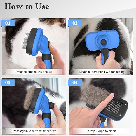 Self Cleaning Slicker Brush