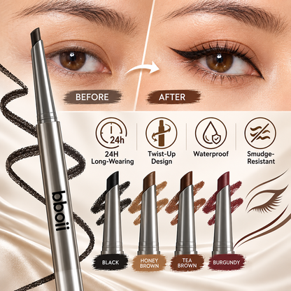 24H Waterproof Gel Eyeliner Pencil – Smooth Glide, Smudge-Resistant & Easy Control