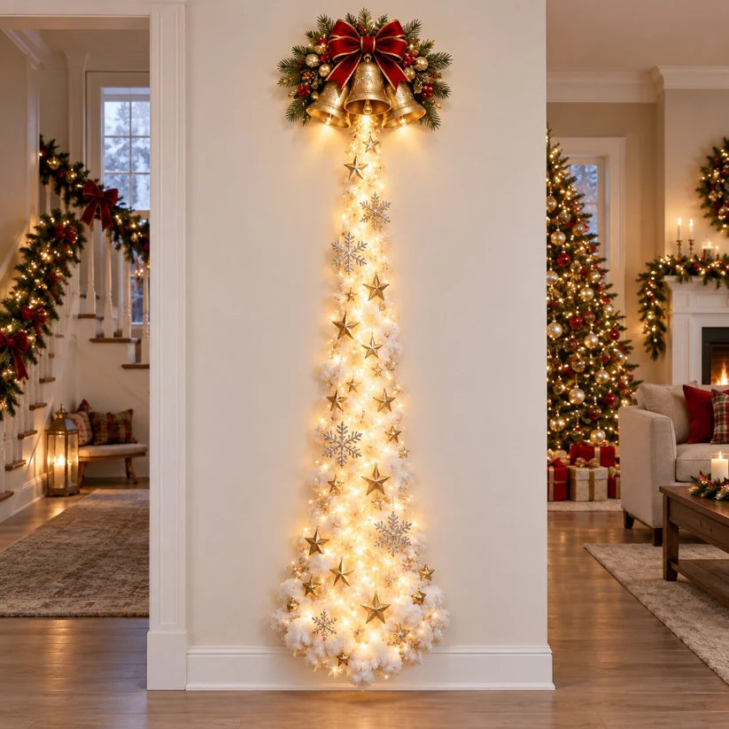 Christmas Magic Trail Wall Light – Turn Any Empty Wall Into a Warm Holiday Wonderland