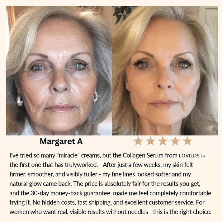 LOVILDS® Collagen Firming Serum – Hydrate, Plump & Restore Youthful-Looking Glow