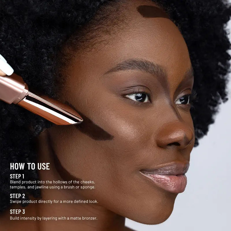 AQA® No Limits Cream Bronzer Stick – Blend, Sculpt & Glow with a Natural Second-Skin Finish
