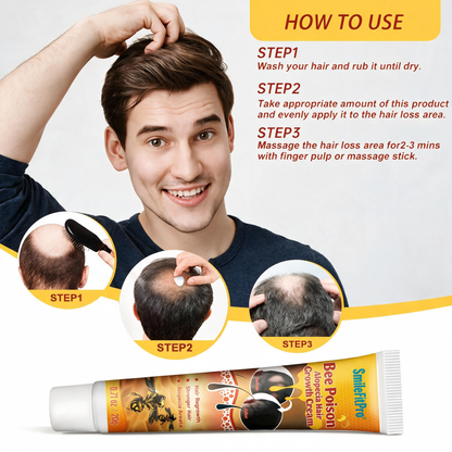 SmileFitPro™ Bee Poison Hair growth cream