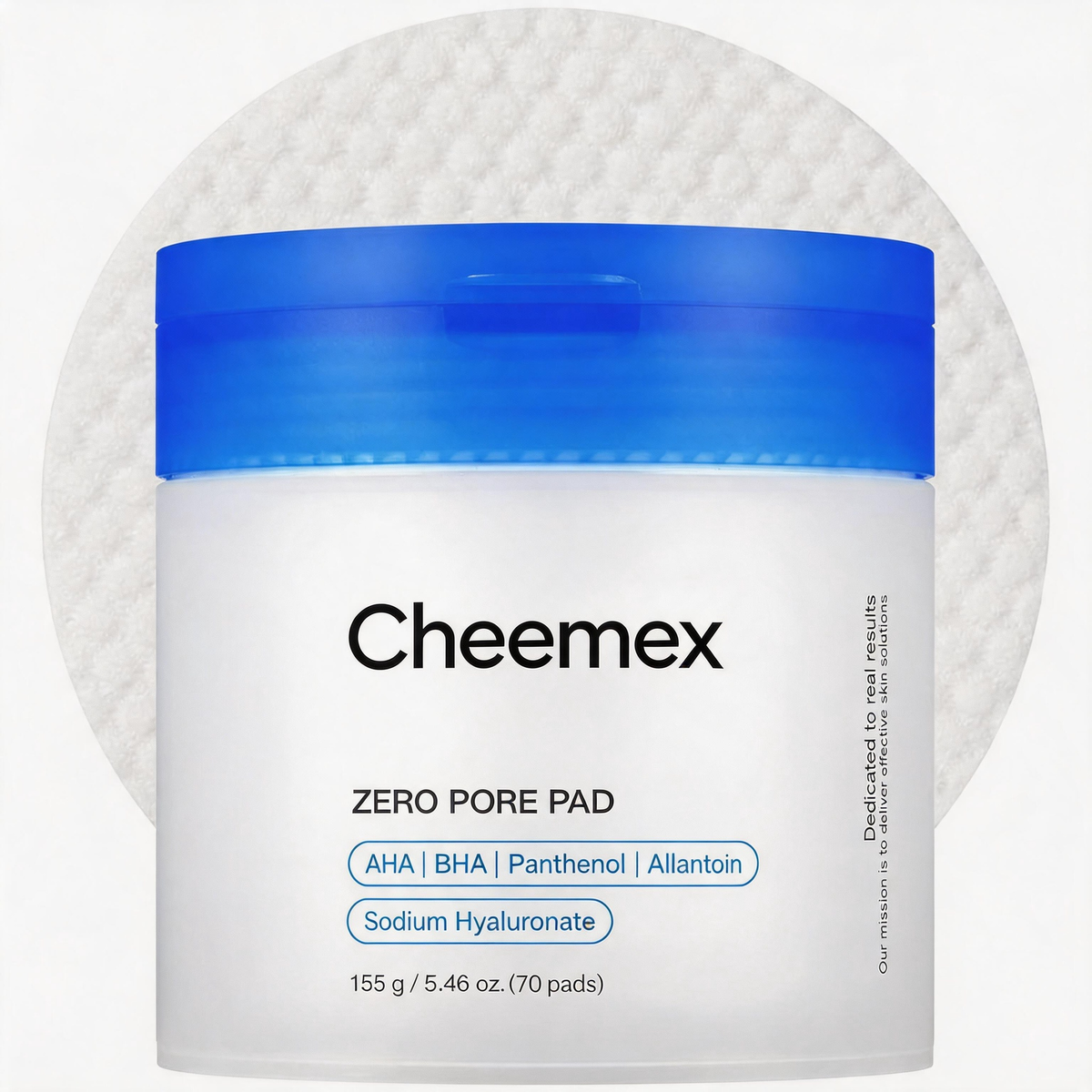 Cheemex® AHA + BHA Pore Refining Pads – Clear Pores, Smooth Texture & Control Excess Oil