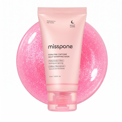 🔥BUY 1 GET 1 FREE🔥 PDRN Pink Caffeine Overnight Peel-Off Glow Face Mask✨★☆★