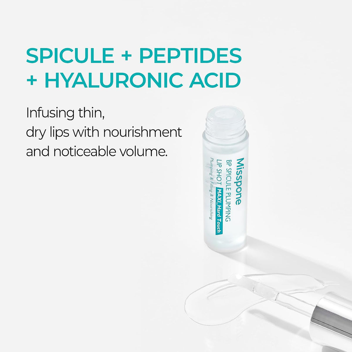 MISSPONE® MAXI Spicule Lip Plumper – Fuller, Smoother & Glass-Like Lips