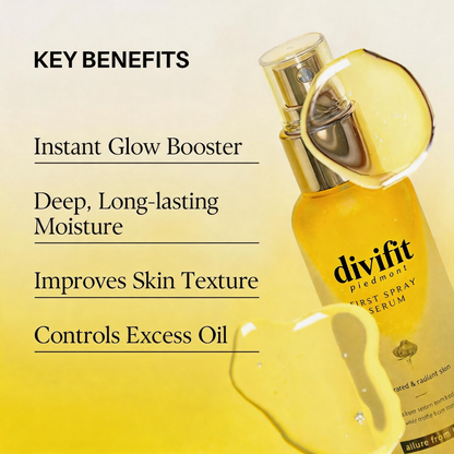 Divifit® Italian White Truffle Glow Serum Mist – Hydrate, Smooth & Refresh Skin in Seconds