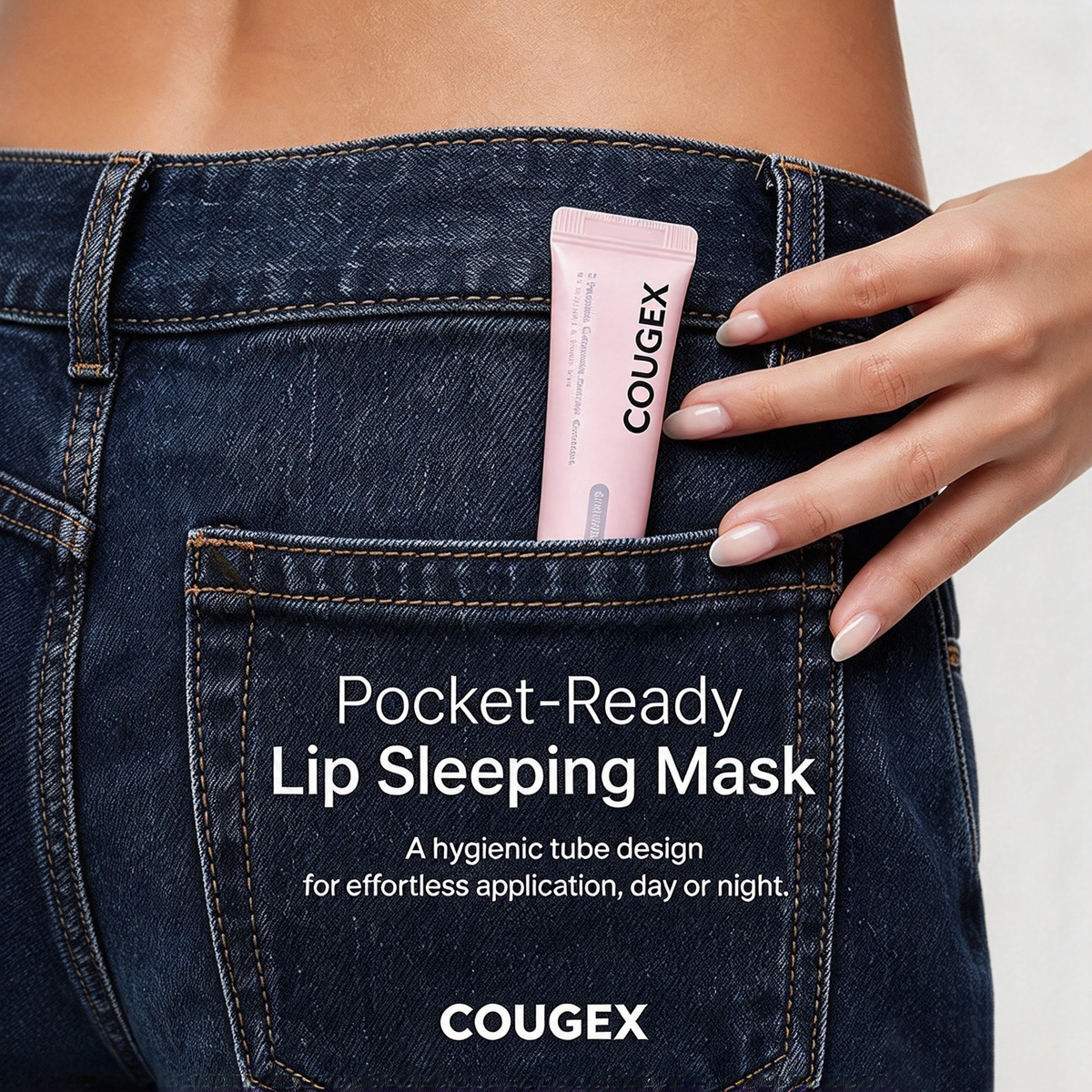 Cougex® 5-Peptide Collagen Lip Treatment – Plump, Smooth & Hydrate for Juicy Glossy Lips