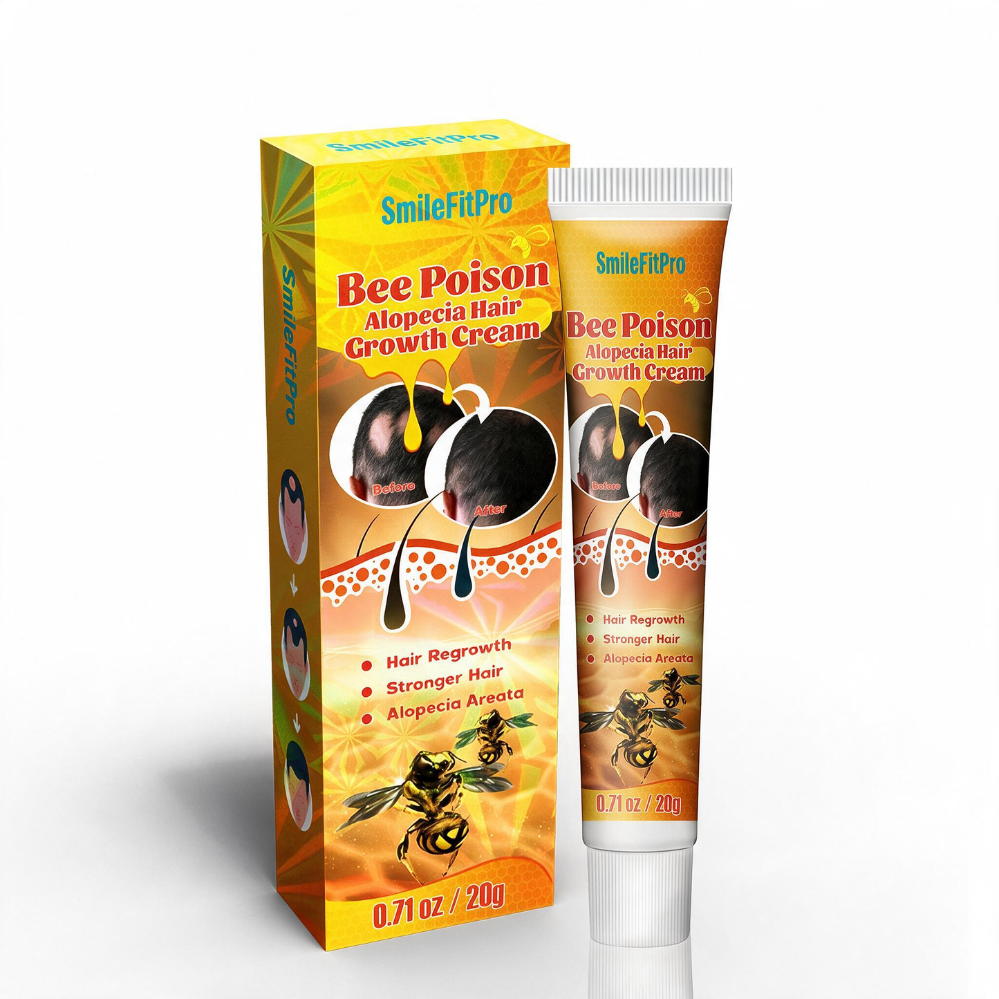 SmileFitPro™ Bee Poison Hair growth cream
