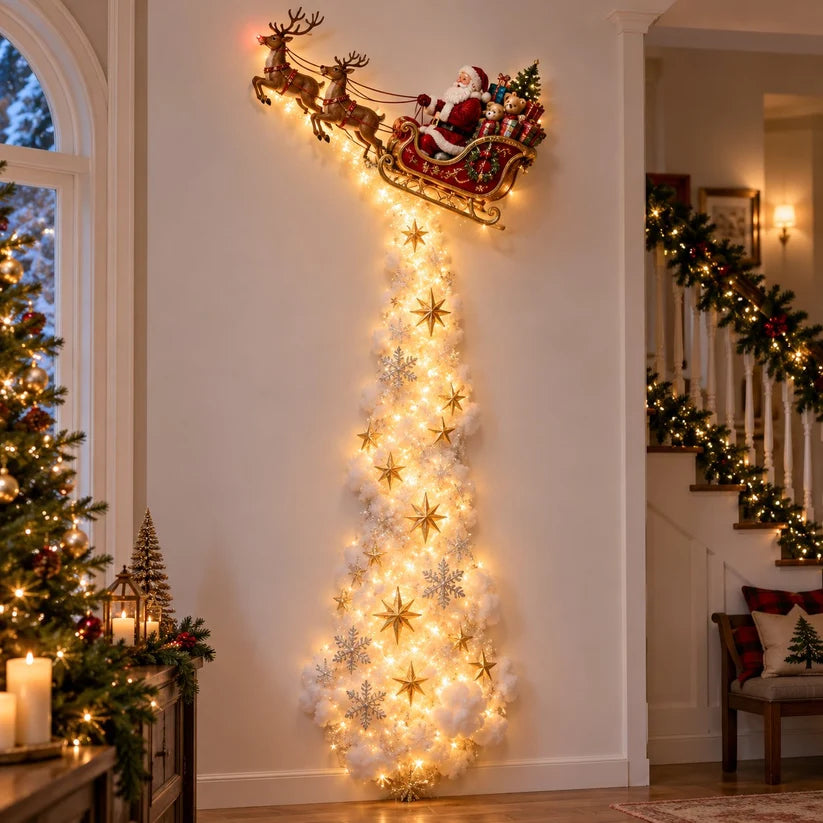 Christmas Magic Trail Wall Light – Turn Any Empty Wall Into a Warm Holiday Wonderland