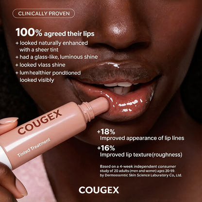 Cougex® 5-Peptide Collagen Lip Treatment – Plump, Smooth & Hydrate for Juicy Glossy Lips
