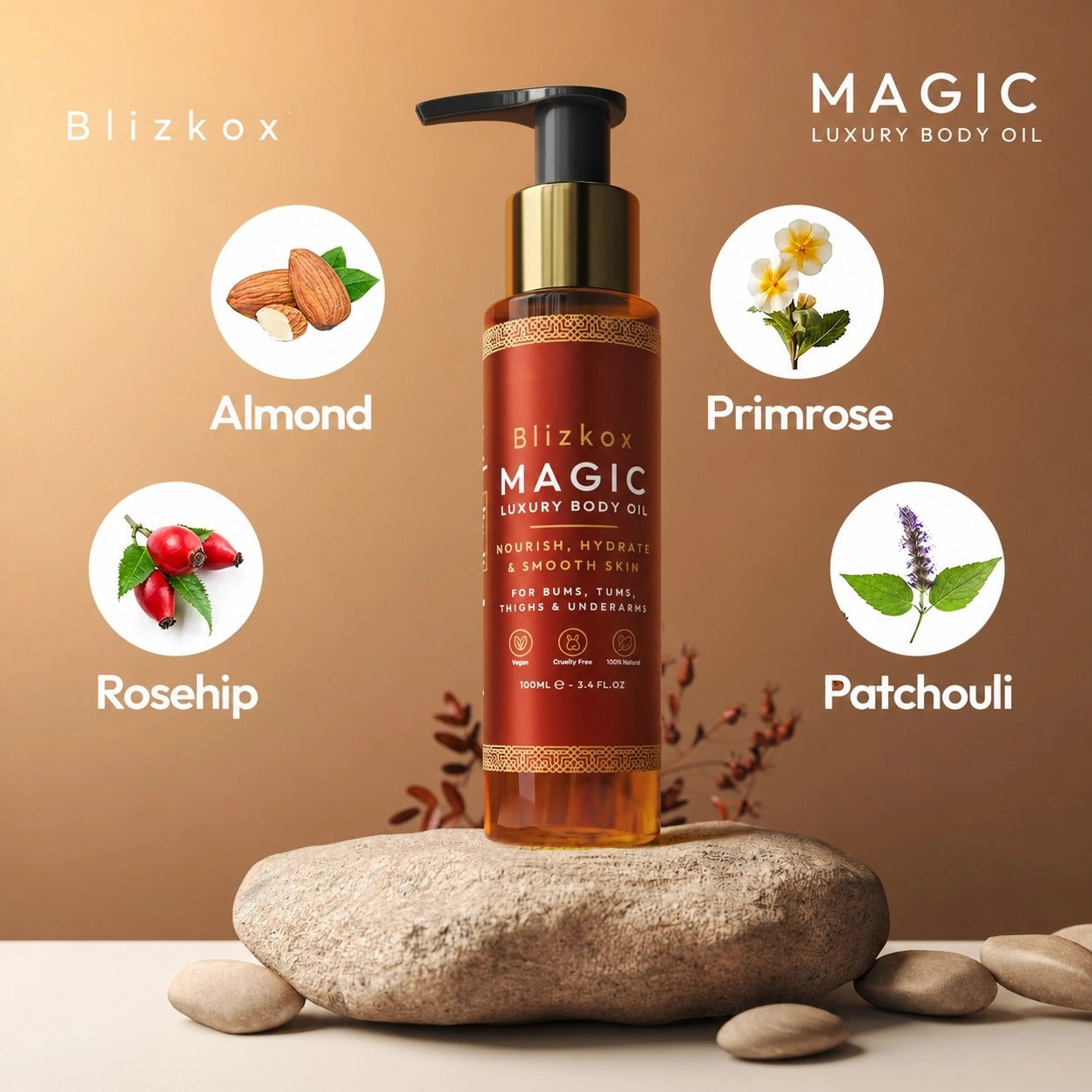 Glow & Firm Body Oil - Deep Hydration for Smooth, Radiant Skin
