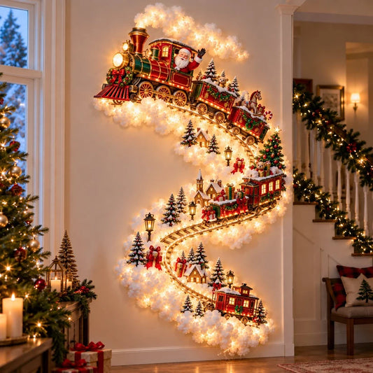 Christmas Magic Trail Wall Light – Turn Any Empty Wall Into a Warm Holiday Wonderland