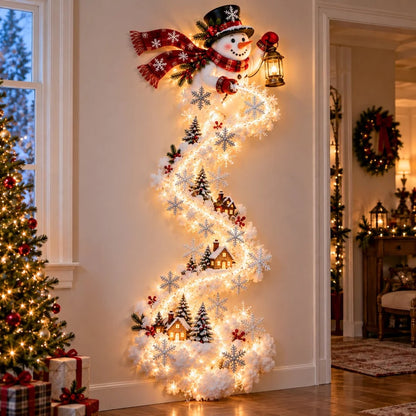 Christmas Magic Trail Wall Light – Turn Any Empty Wall Into a Warm Holiday Wonderland