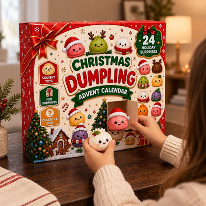 24-Day Surprise Advent Calendar – 24 Cute Christmas Surprises to Squish & Collect