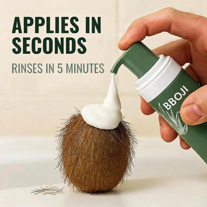 BBOJI® 5-Minute Men’s Hair Removal Cream – Razor-Free Smooth Skin for Body & Intimate Areas