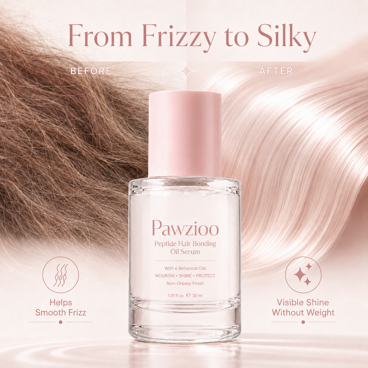 Pawzioo Peptide Hair Bonding Oil Serum