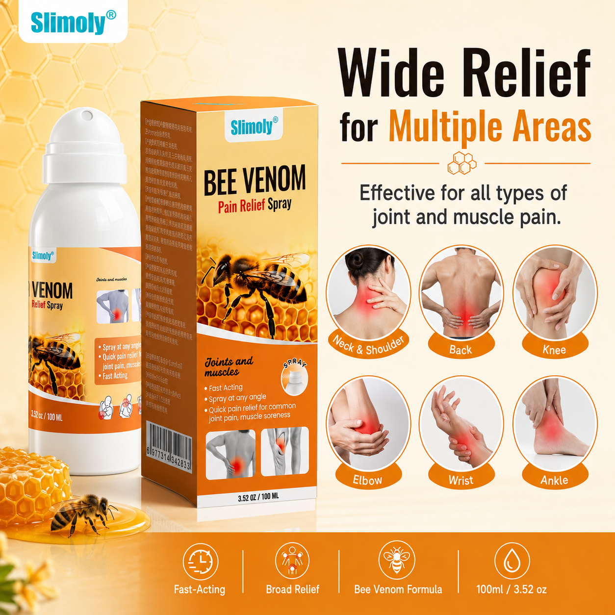 Bee Venom Pain Relief Spray