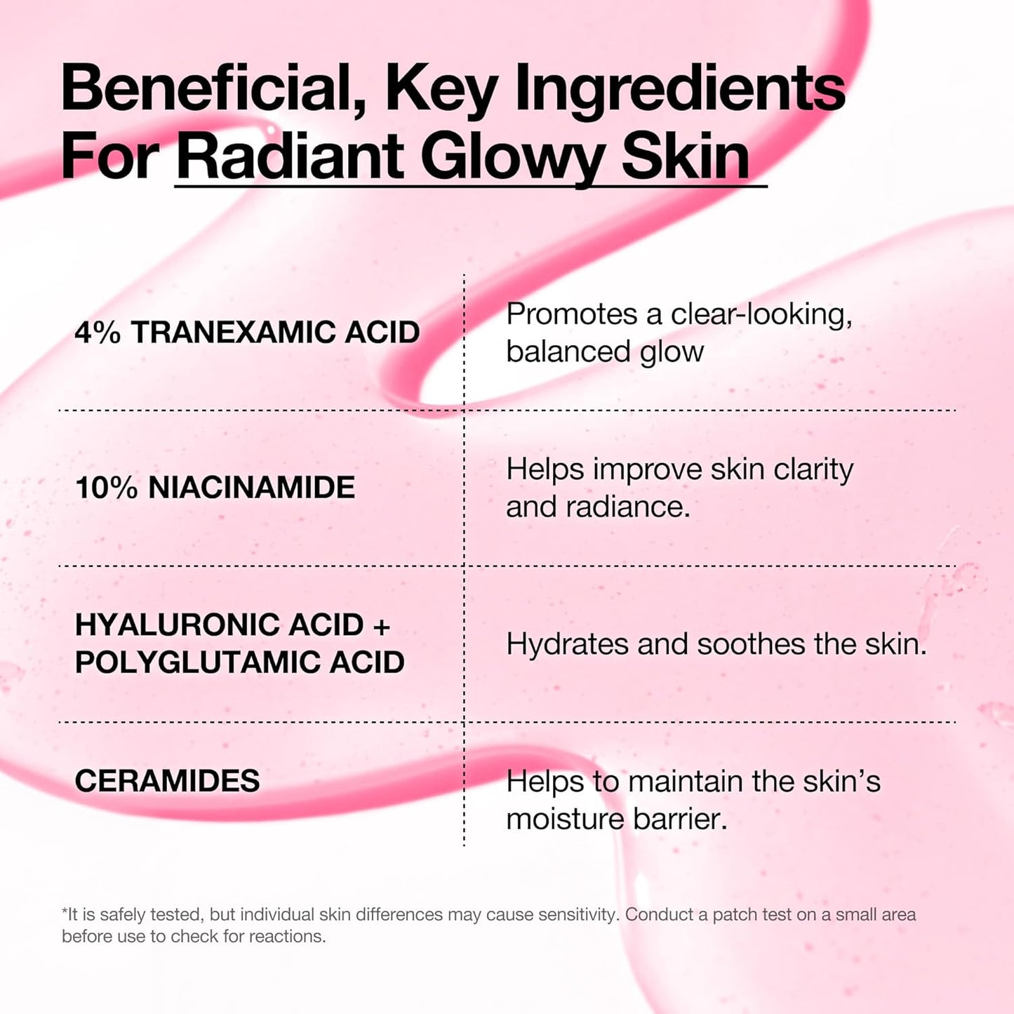 AQA Niacinamide 10 + TXA 4 Serum, All-in-One Daily Facial Serum for Glass Skin, Korean Skincare