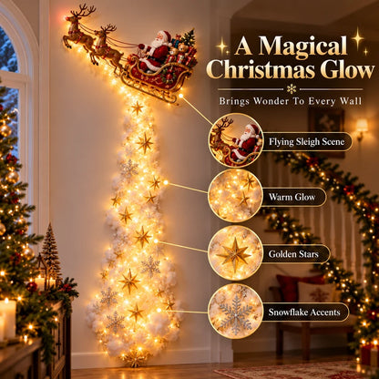 Christmas Magic Trail Wall Light – Turn Any Empty Wall Into a Warm Holiday Wonderland