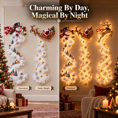 Christmas Magic Trail Wall Light – Turn Any Empty Wall Into a Warm Holiday Wonderland