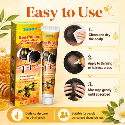 SmileFitPro™ Bee Poison Hair growth cream