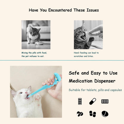 Dinosaur Pet Pill Shooter for Cats and Dogs