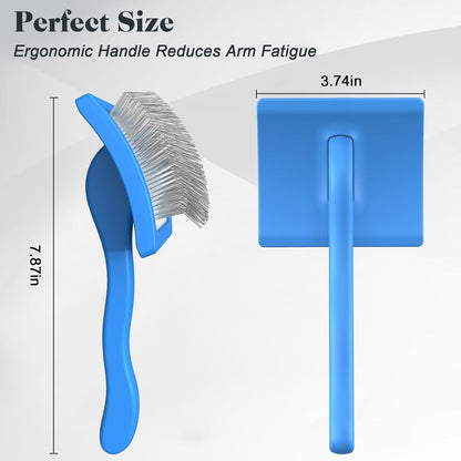 Slicker Brush for Dogs & Pet Comb,Professional Dog Grooming Brush