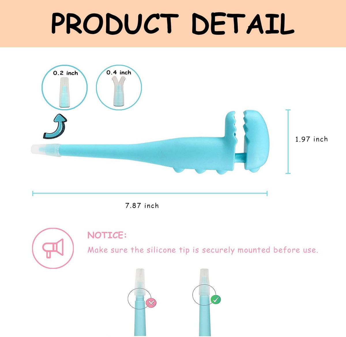 Dinosaur Pet Pill Shooter for Cats and Dogs