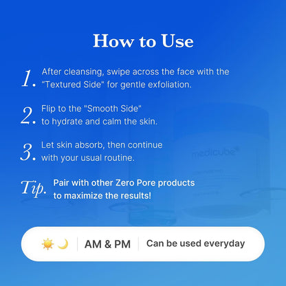 Cheemex® AHA + BHA Pore Refining Pads – Clear Pores, Smooth Texture & Control Excess Oil