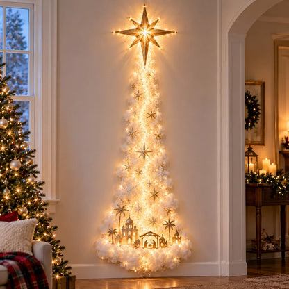 Christmas Magic Trail Wall Light – Turn Any Empty Wall Into a Warm Holiday Wonderland