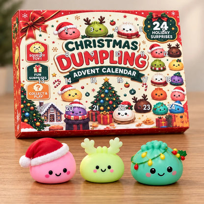 24-Day Surprise Advent Calendar – 24 Cute Christmas Surprises to Squish & Collect
