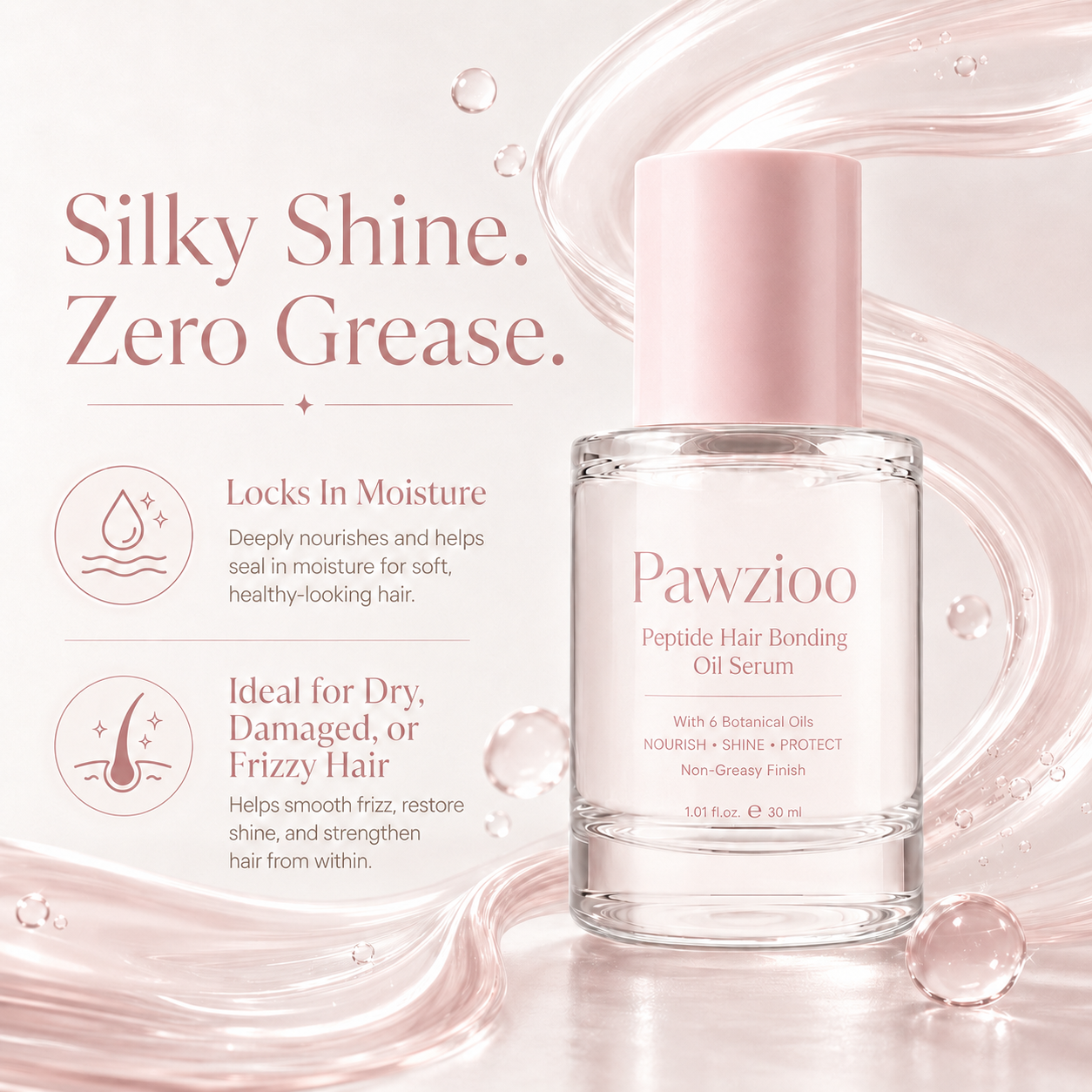 Pawzioo Peptide Hair Bonding Oil Serum