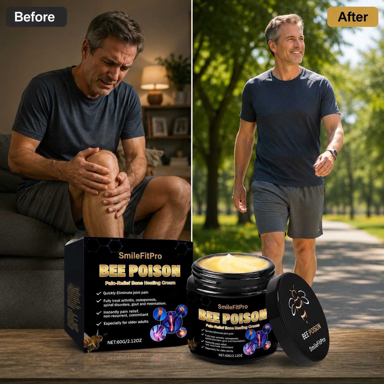 SmileFitPro Bee Poison Joint Care Cream