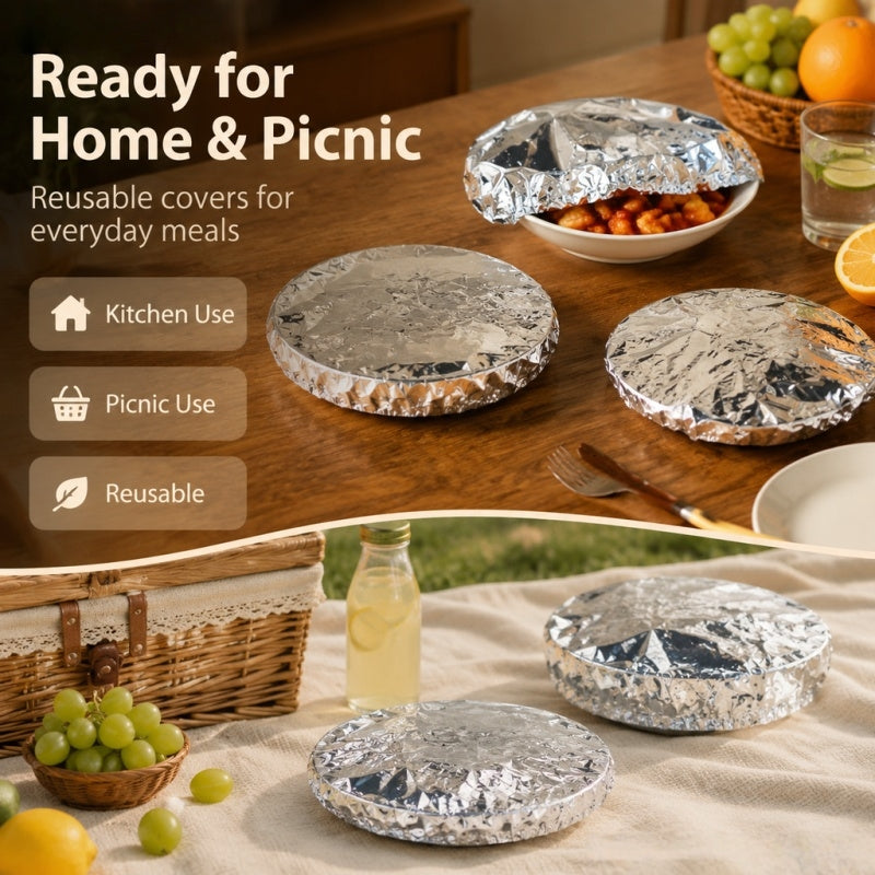 30 pcs Reusable Multifunctional Heat-Retaining Covers
